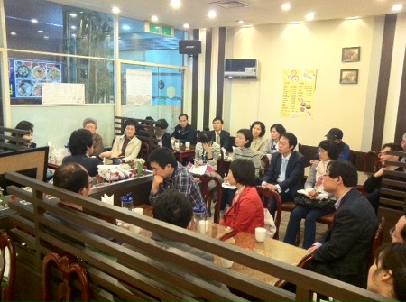 힐락의원(이영철) 원장님과 하사모 모임 이미지